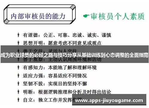 成为职业球员的必经之路与技巧分享从基础训练到心态调整的全面指南